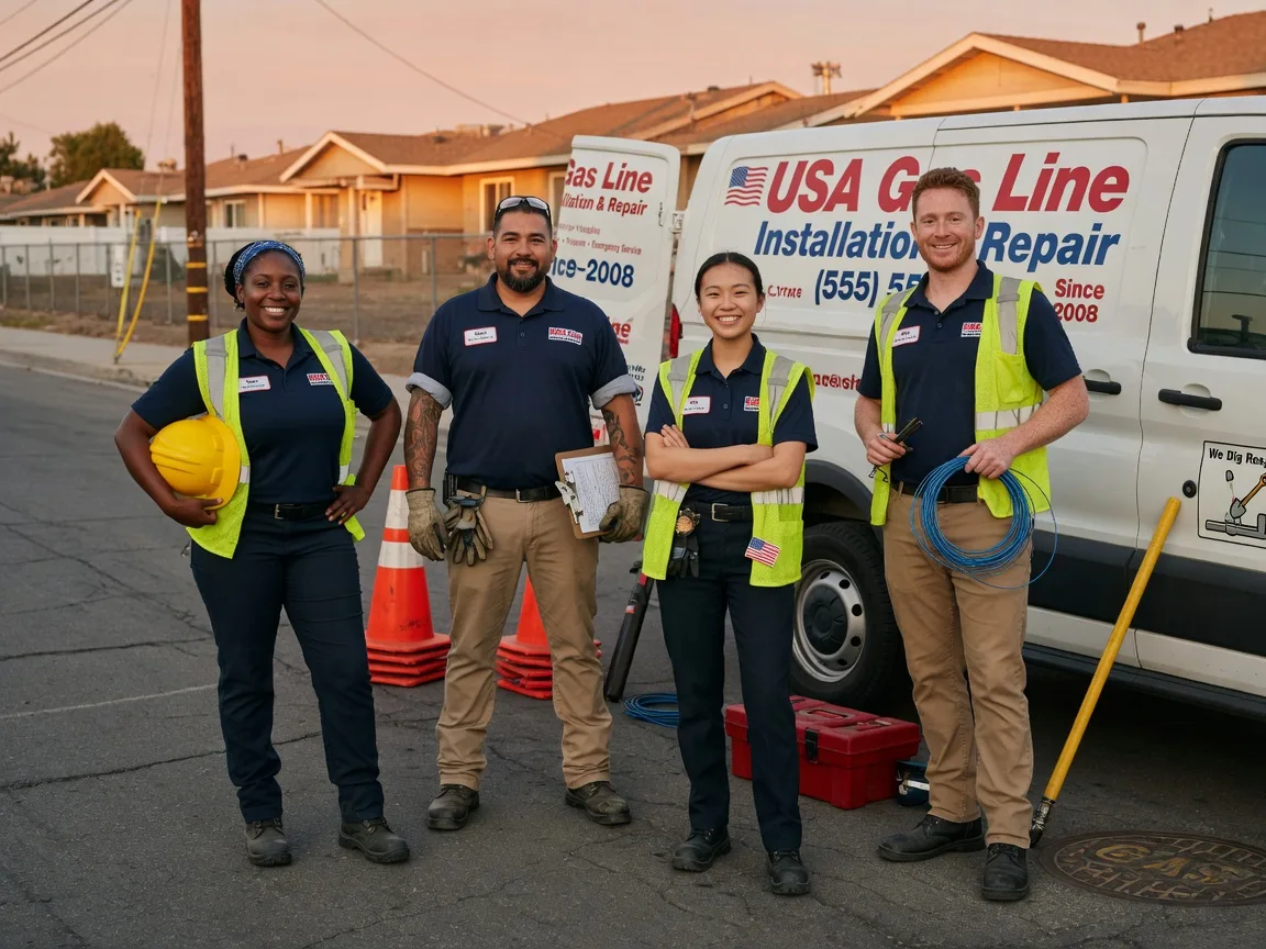 Gas Line Installation company in Veneta, OR